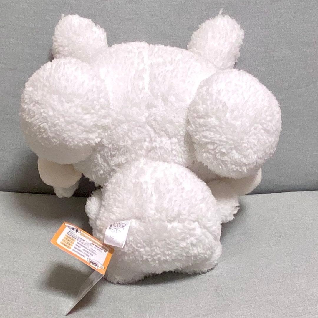 おもちエイリアン うさ耳 BIG ぬいぐるみ 全2種セット ピンク 白 タグあり