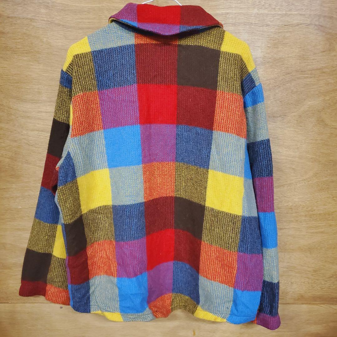 50s Lakeland ウール　プルオーバー　スモック　Mサイズ