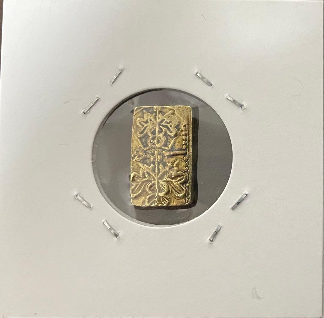 【TAKE】元文一分金 1736-1848年 3.257g