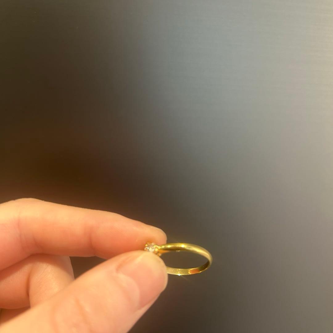 リング　k18 13号