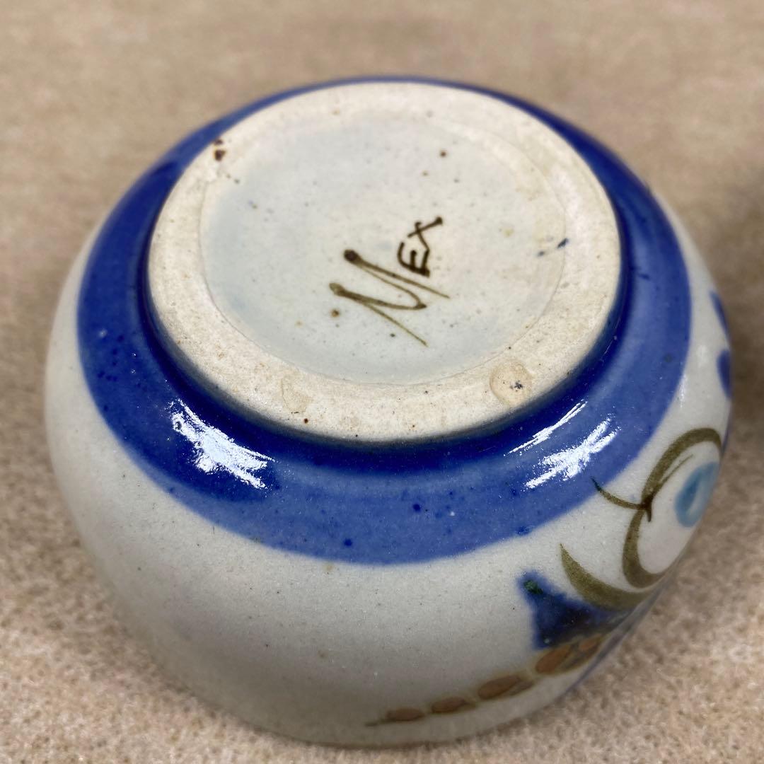 メキシコ　トナラ焼き　皿　湯呑み　飯碗　16点セット