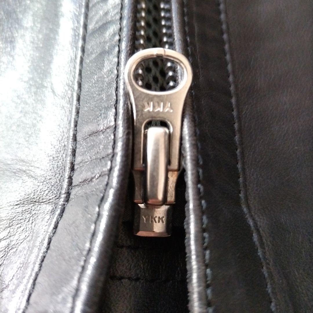 ミ*コ様 【美品】ハロルズギア 馬革 ライダースジャケット ブラック サイズ L