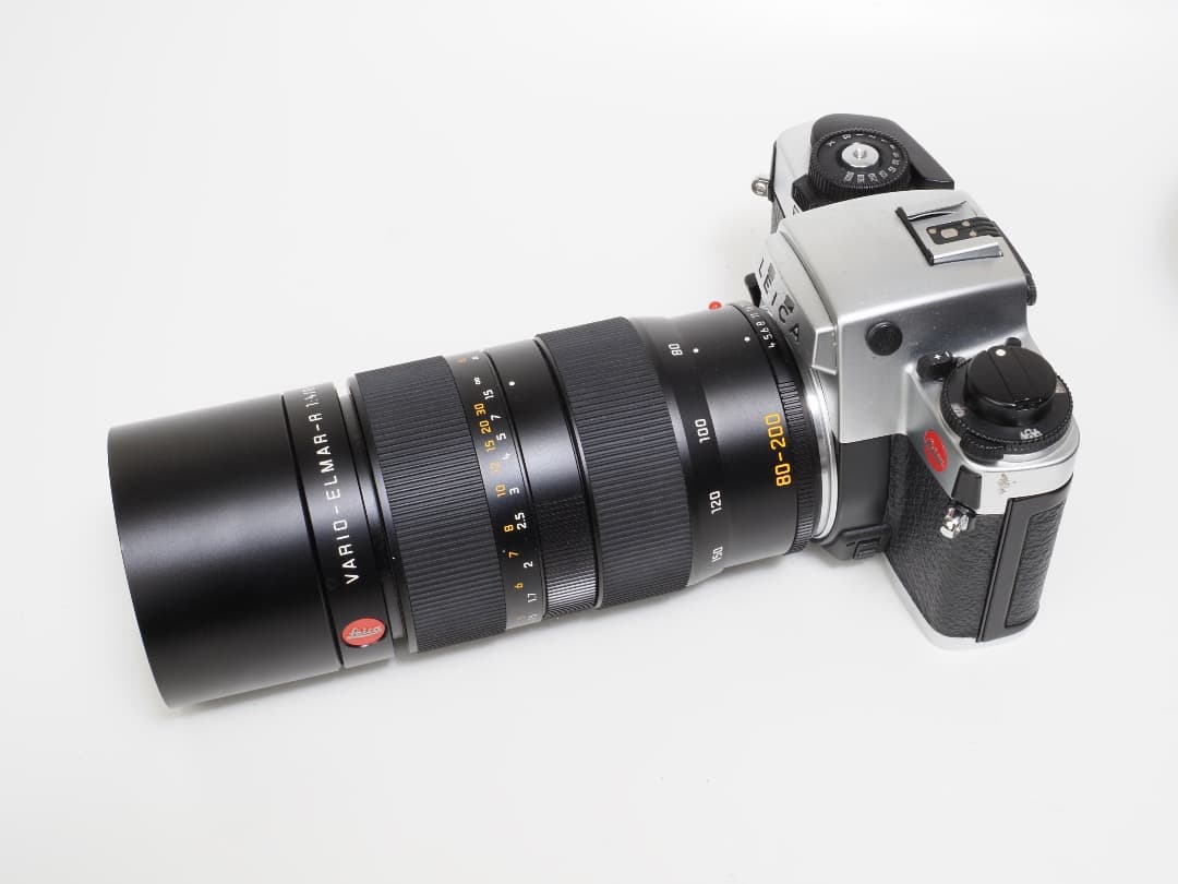 フィルムカメラ LEICAR6+LEICA VARIO-ELMAR-R 80-200mm F4