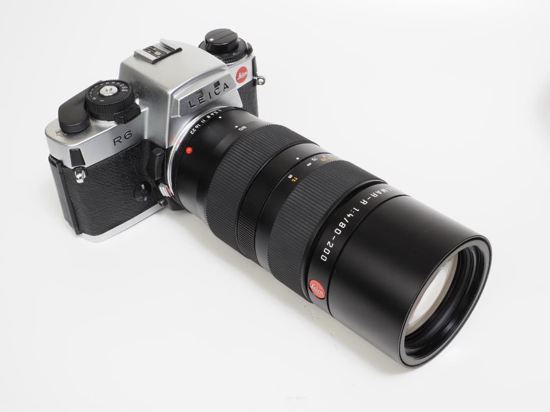 フィルムカメラ LEICAR6+LEICA VARIO-ELMAR-R 80-200mm F4