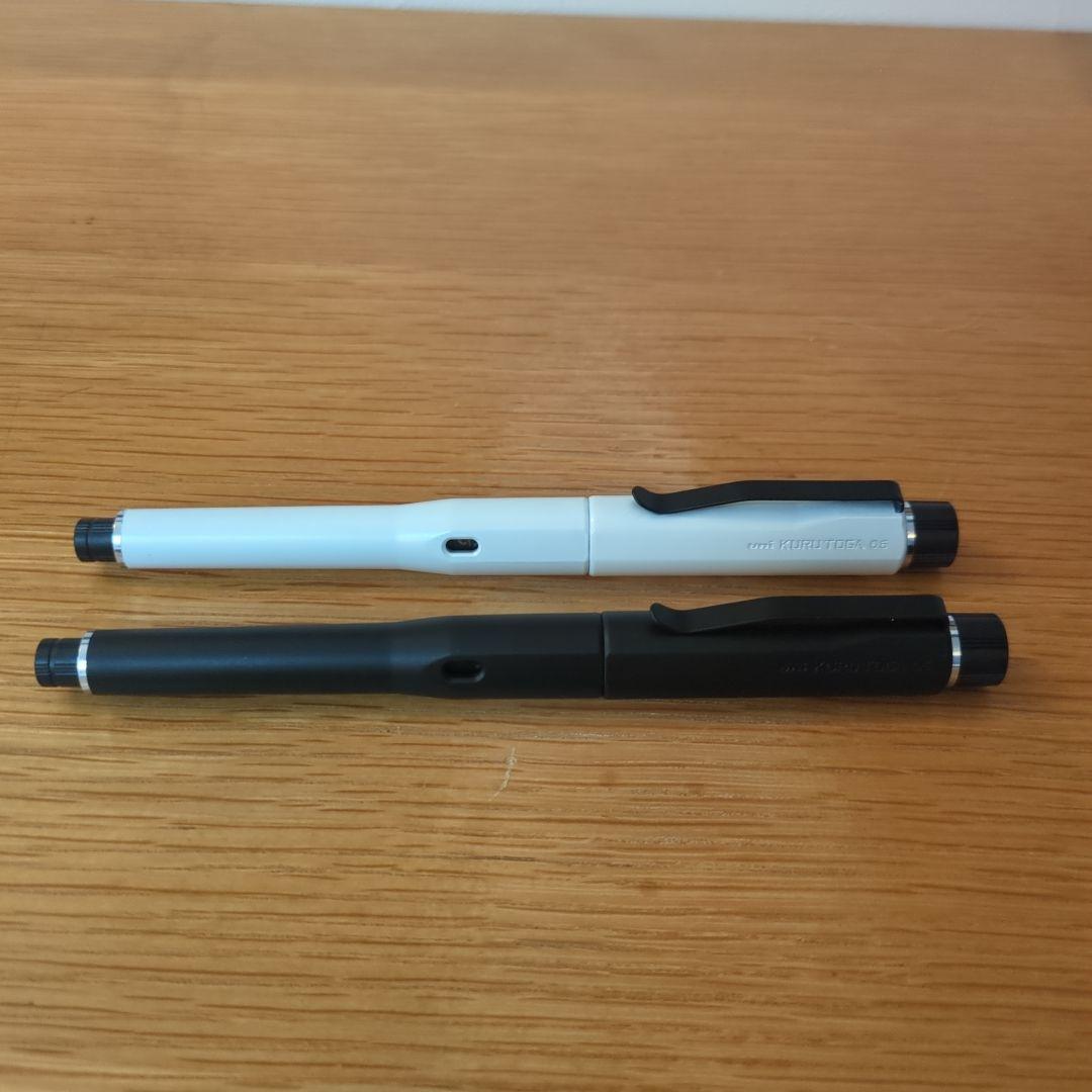 クルトガダイブ　黒「か」白　塗装