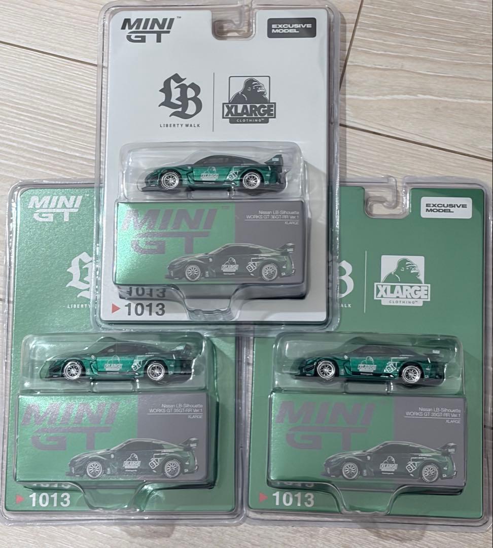 MINI GT LBWK & XLARGE 3台セット