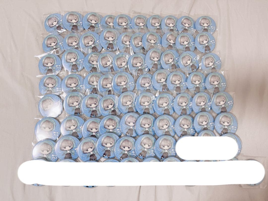 歌い手 Sou ひきフェス缶バッジ 81個