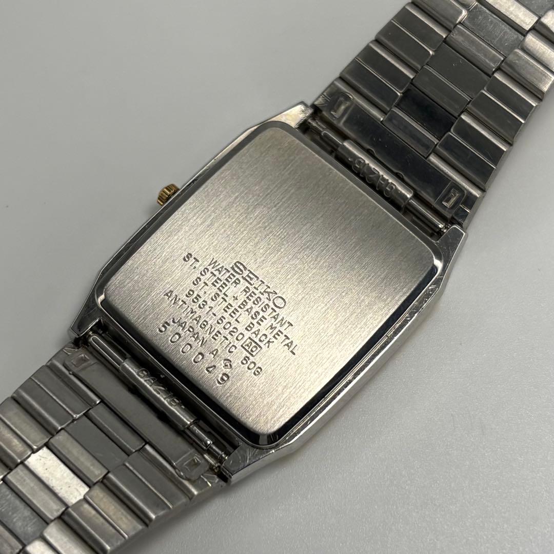 SEIKO Chronos クォーツ腕時計 ゴールド/シルバー