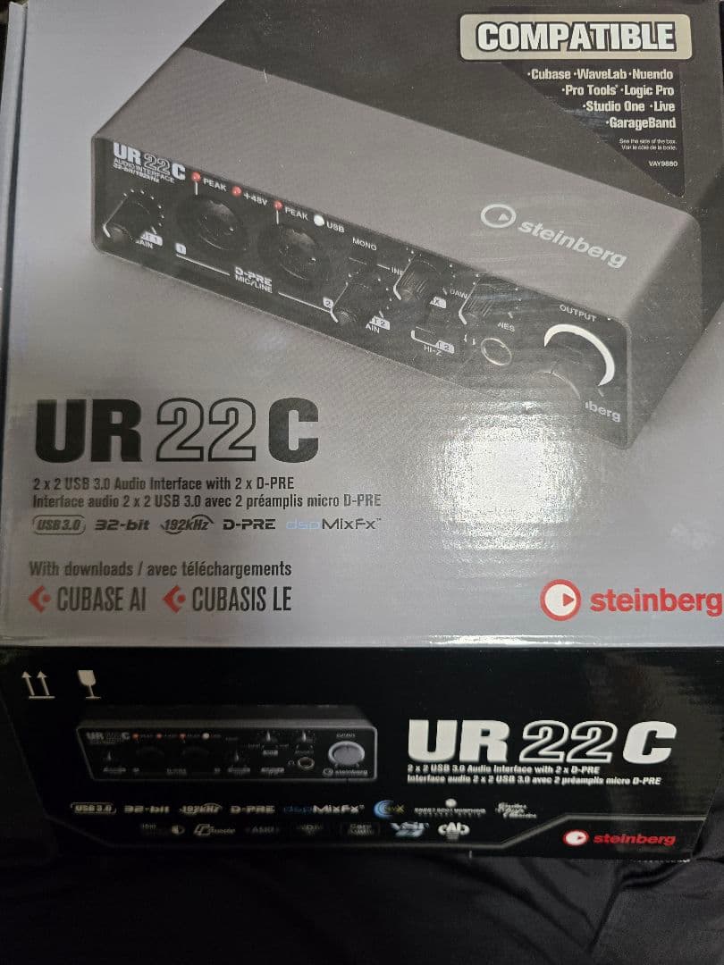 Steinberg UR22C オーディオインターフェイス 2in2out