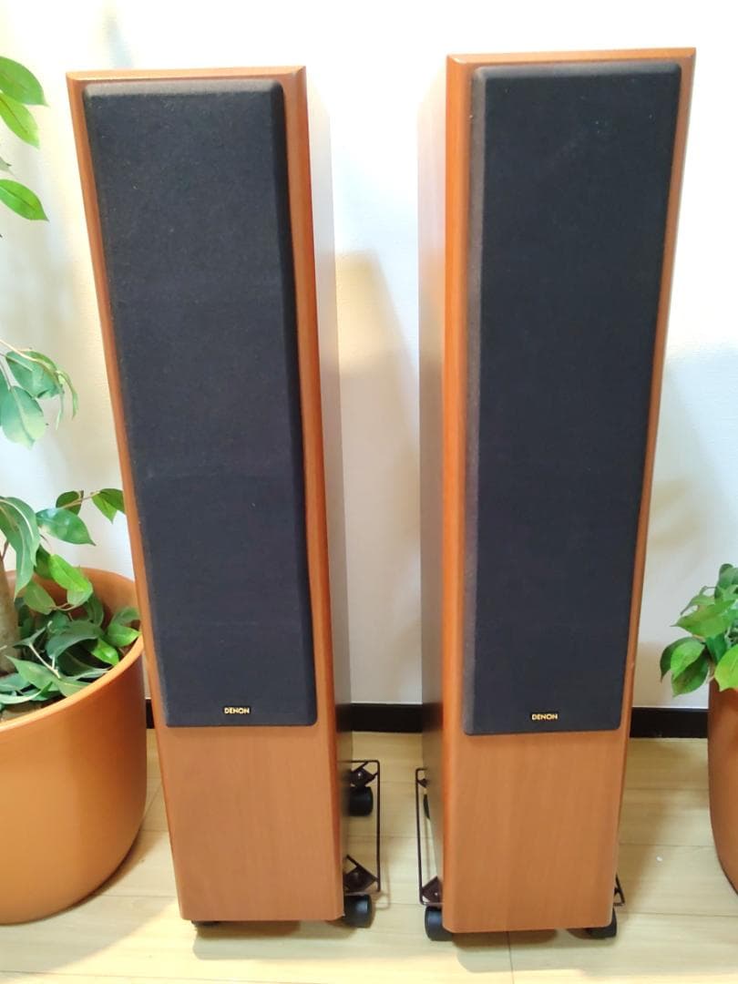 6141★音出しOK♪DENON SC-T33 トールボーイスピーカー