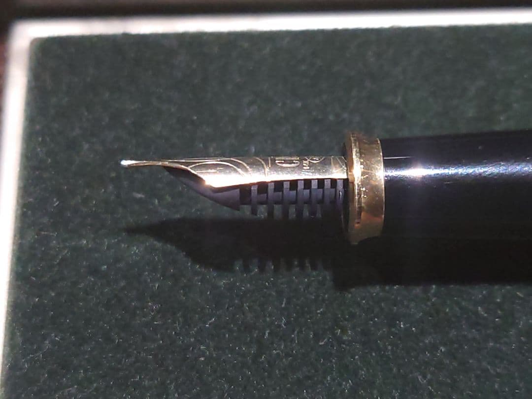 クロス タウンゼント チタン 万年筆 14K-XF 中古 付属品完品