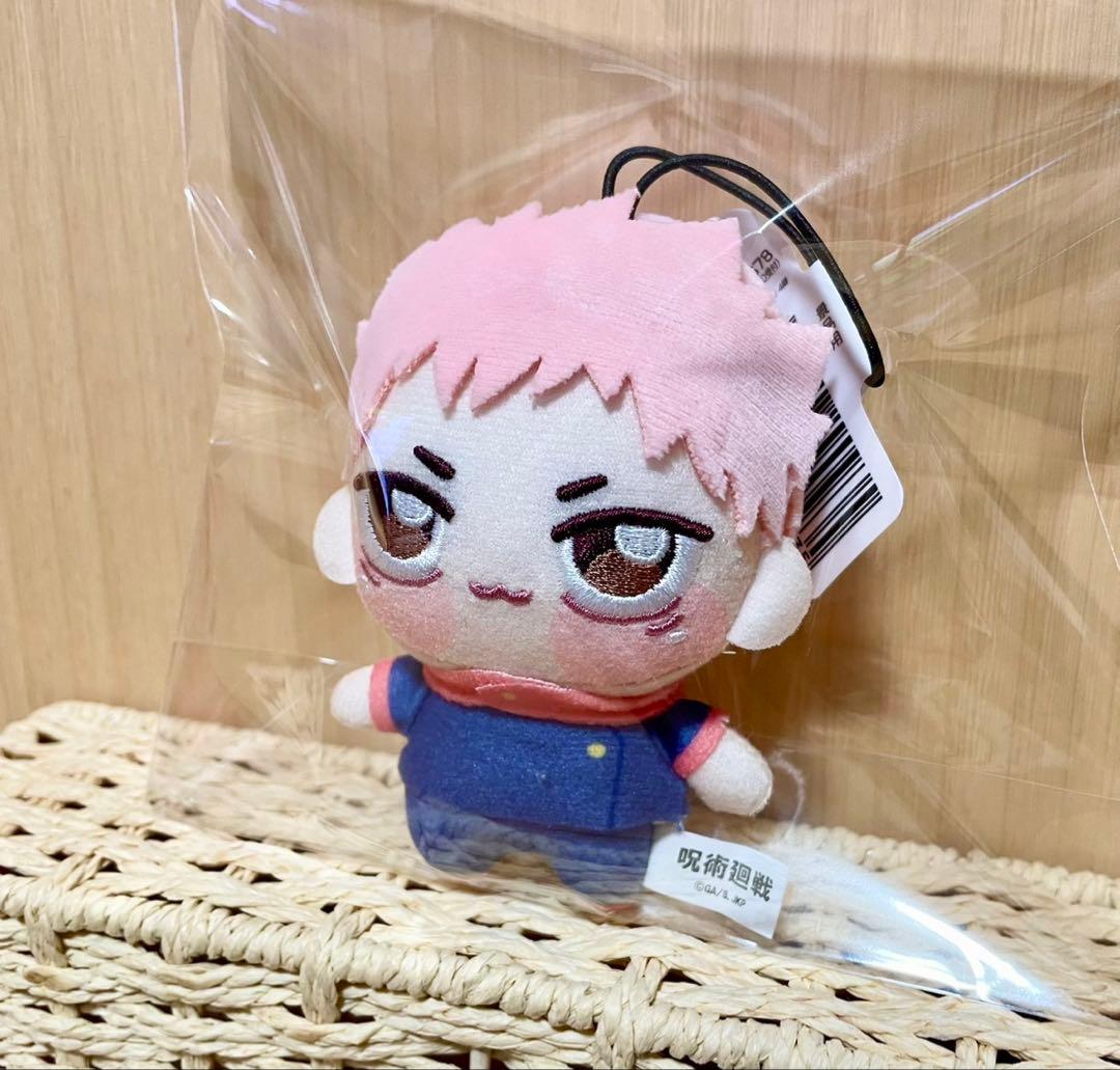 ☆美品☆呪術廻戦　ちょぴぬいぷち　虎杖悠仁　ユージ　ぬいぐるみ　桃ゆじ　エラー品