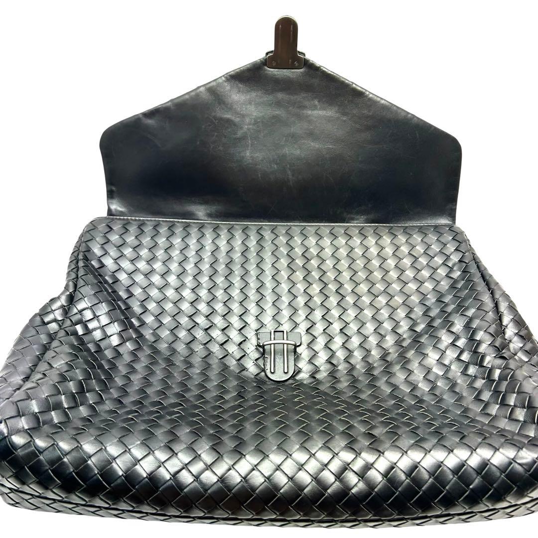 BOTTEGA VENETA ボッテガヴェネタ　ビジネスバッグ　黒　A4収納