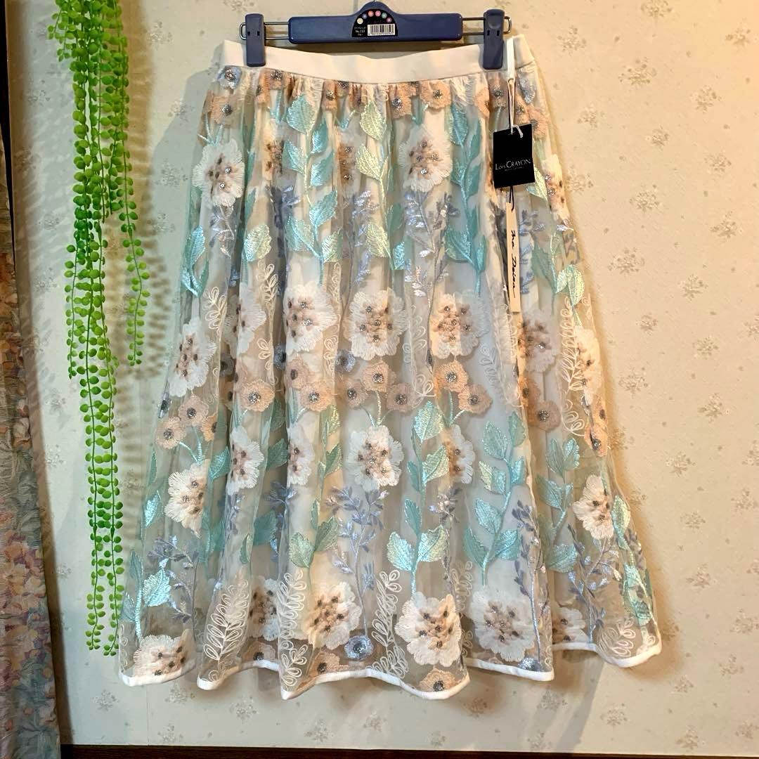 ☘春秋だね☘️ LADY'sフレアスカート♡Lois CRAYON♡新品