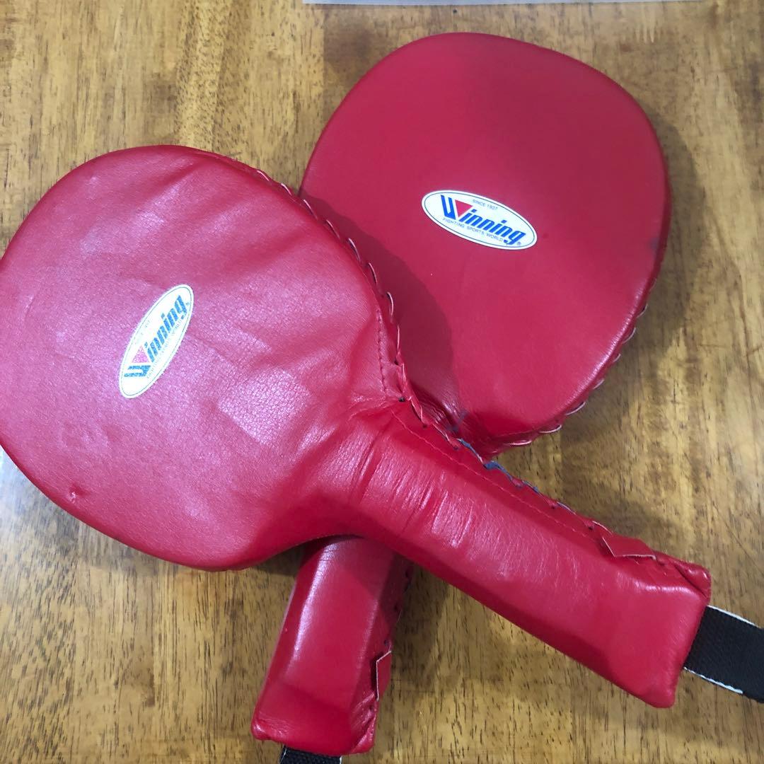 Winning パンチングミット 赤