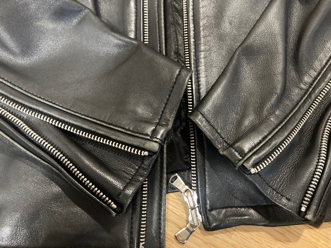 【お得】ユナイテッドアローズ　シングルライダースジャケット