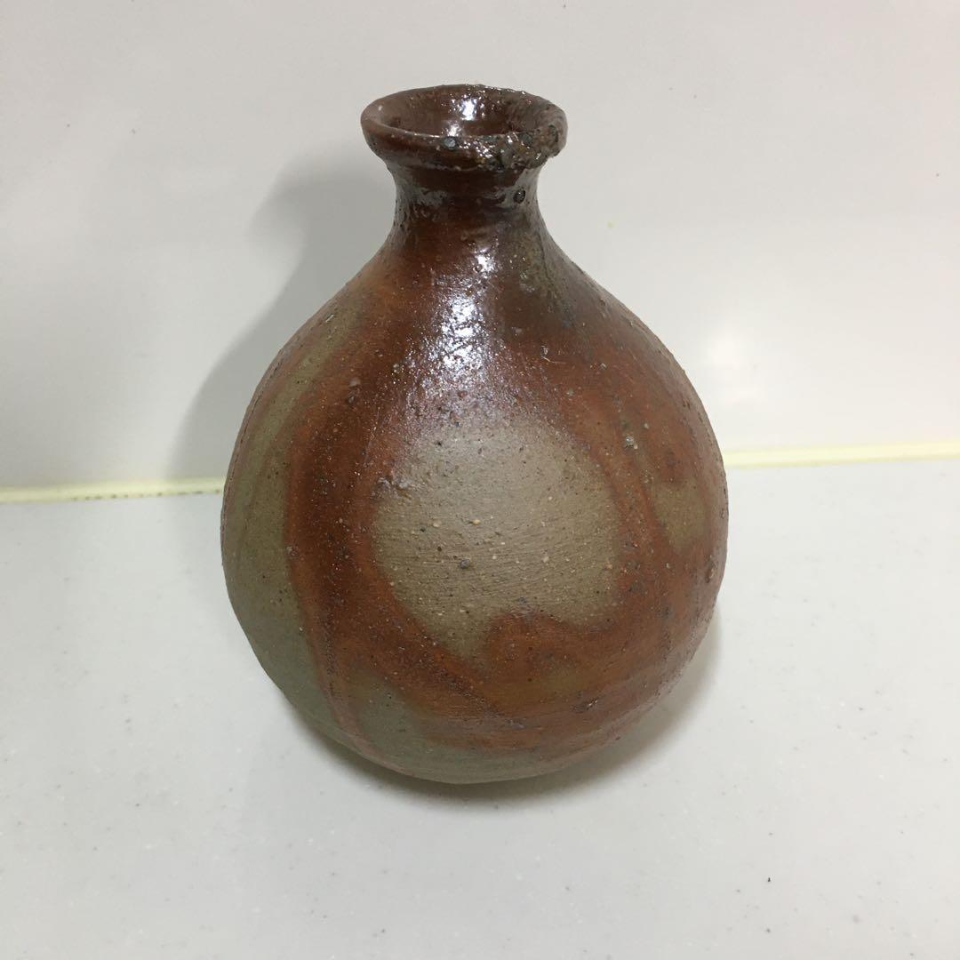 藤原　建　1971年作　1977年ご逝去　備前小徳利