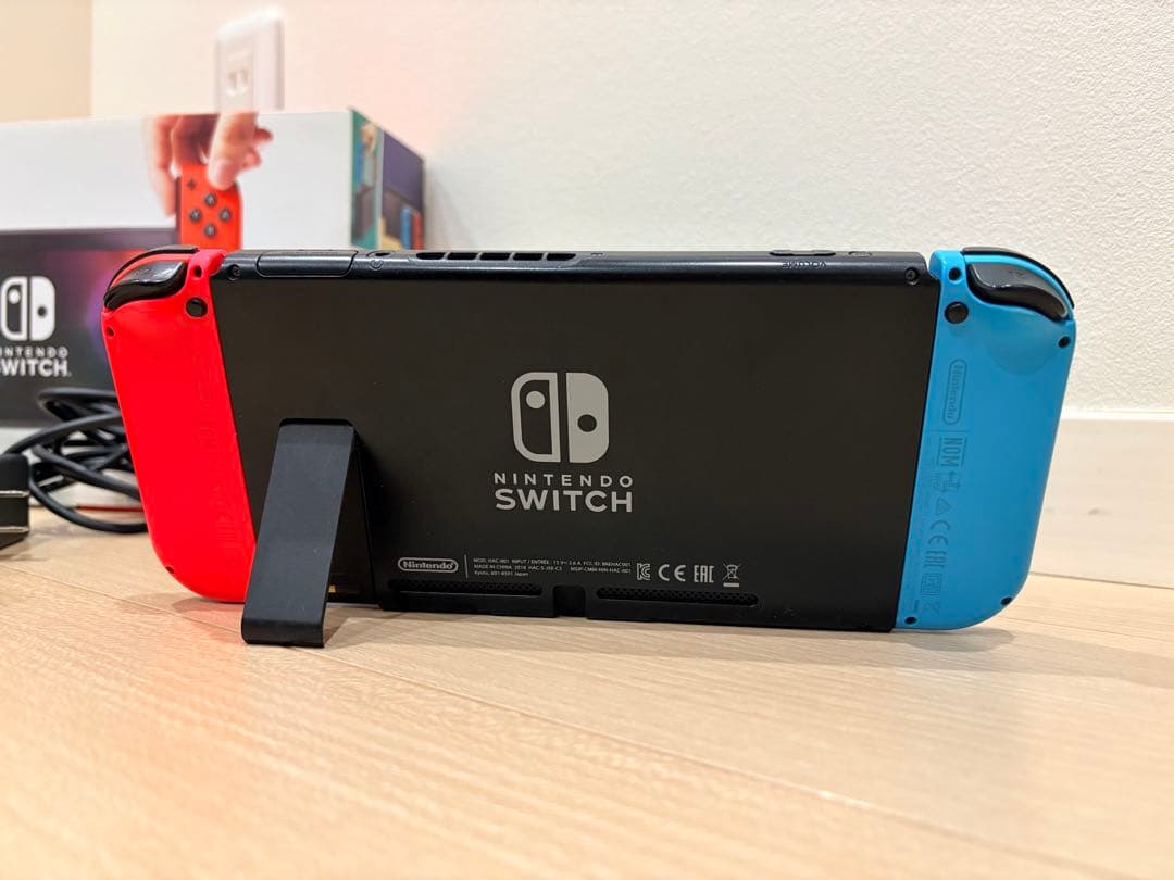 Nintendo Switch 本体 付属品・ケーブル・SDカード付
