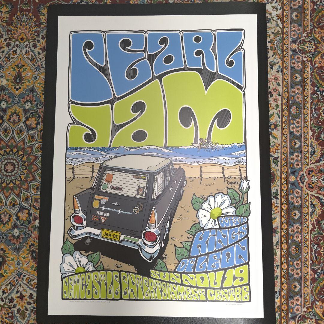 Pearl Jam 2006 海外コンサートポスター