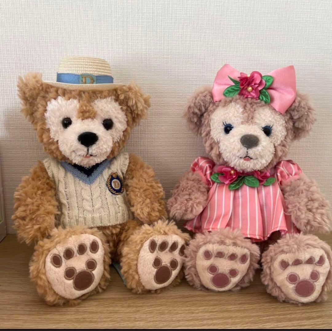 ダッフィー　シェリーメイ　ぬいぐるみ　スプリングボヤッジ　2体セット　限定出品