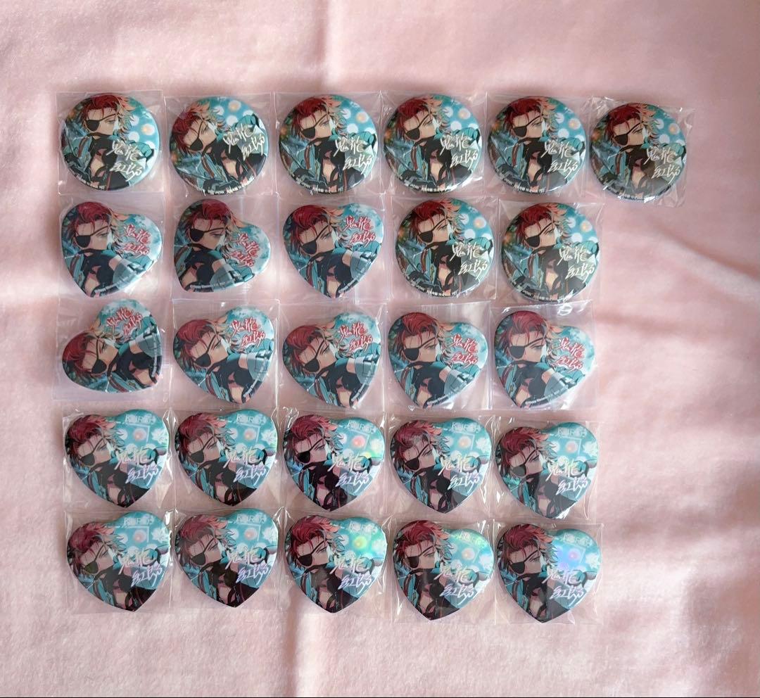 あんスタ 鬼龍紅郎 缶バッジ まとめ売り とるぱか バラ缶