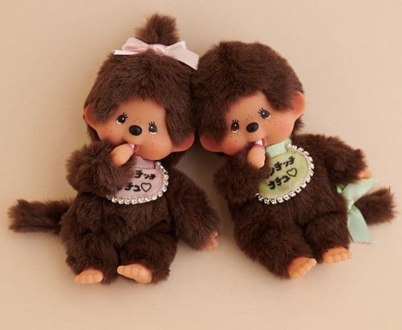 モンチッチ×natural couture ぬいぐるみキーチェーン 男の子女の子