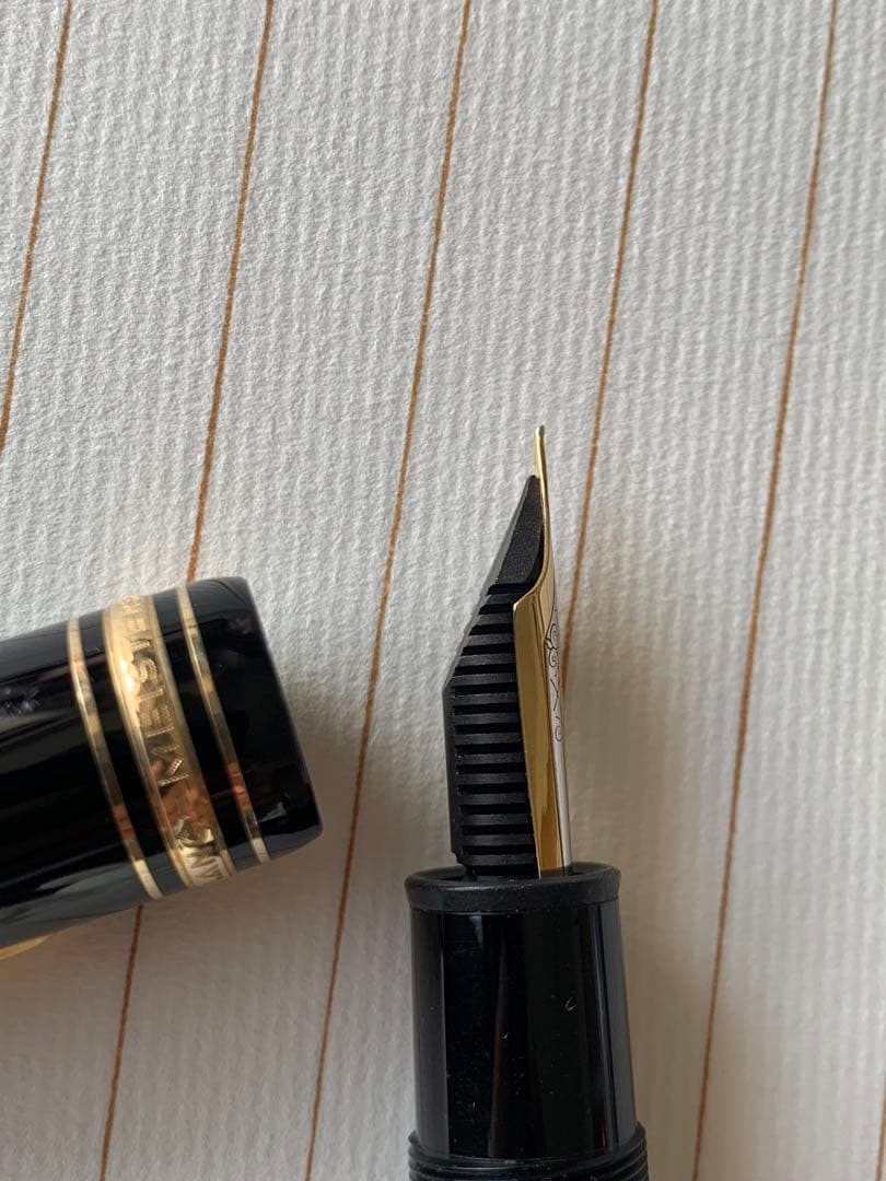 美品 モンブラン 万年筆 マイスターシュテュックNO.149 18Kペン先