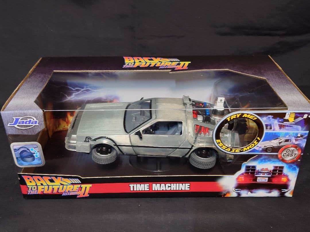 ミニカー Jada BACK TO THE FUTURE II TIME MACHINE