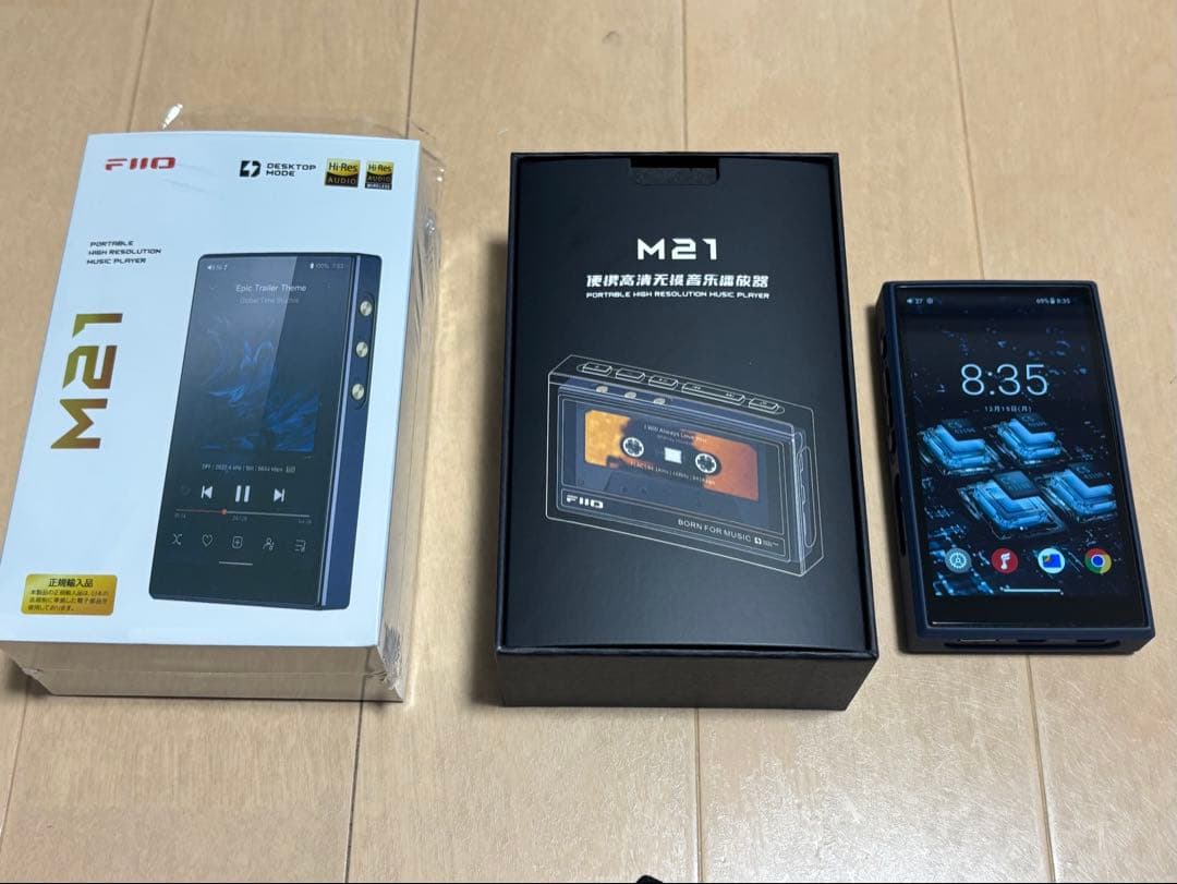 FiiO M21 ダークブルー デジタルオーディオプレーヤー 美品