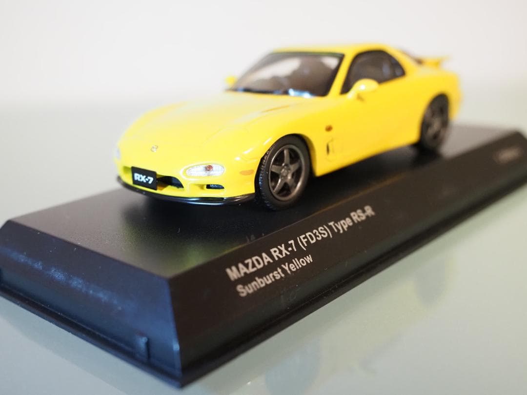 京商 1/43 マツダ RX-7 FD3S RS-R イエロー 限定1200台