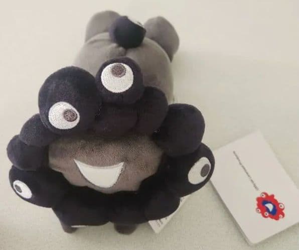 関西万博 黒ミャクミャク 這型ぬいぐるみ ブラックS