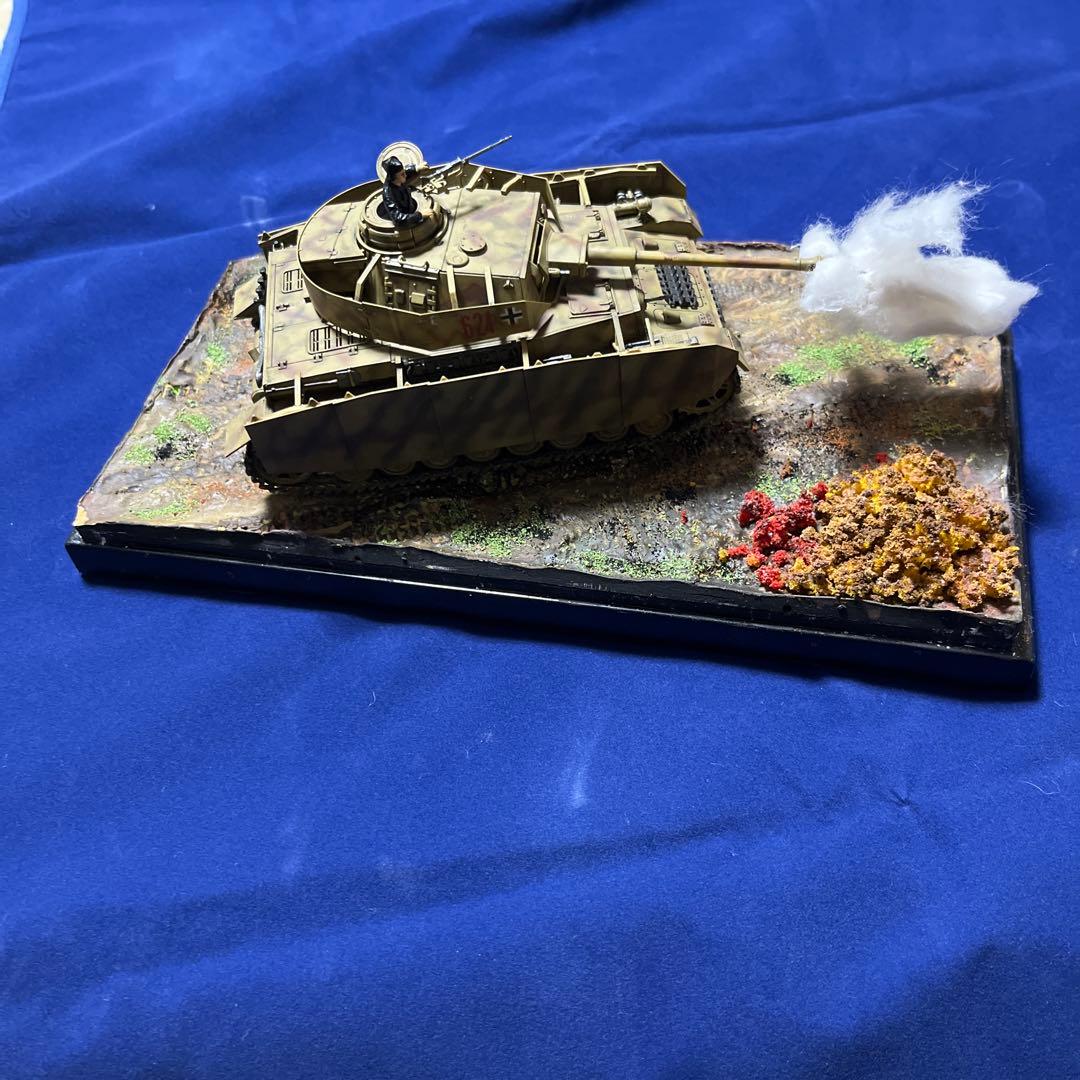 ドイツⅣ型戦車Hタイプ　ジオラマ