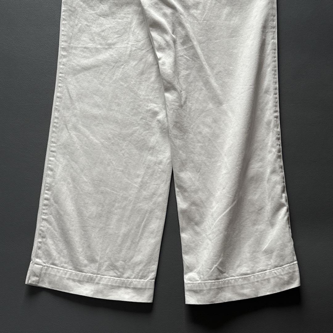 まりりん 様！【定番】45R おこめチノのシャルロットパンツ 2 ホワイト