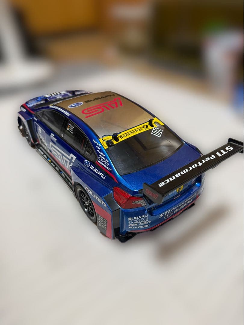 タミヤラジコンtt02シャーシ Subaru WRX STI