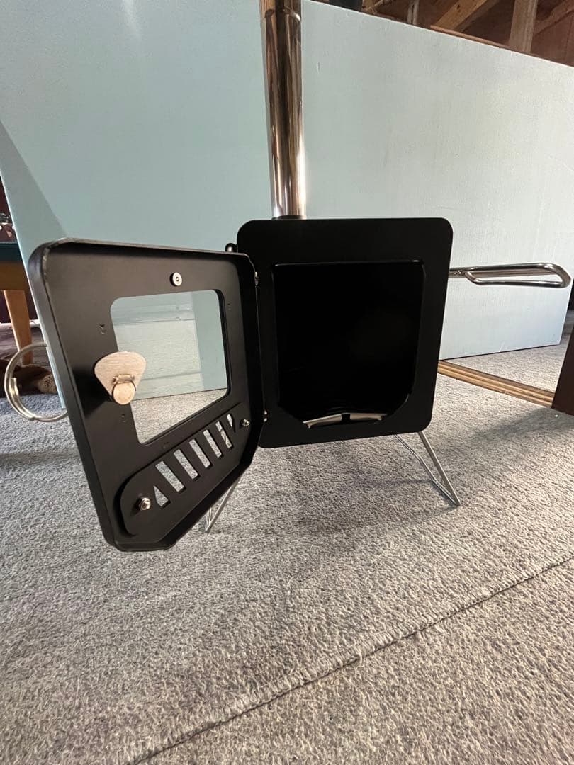 [cimba]Soomloom Proto薪ストーブブラック塗装