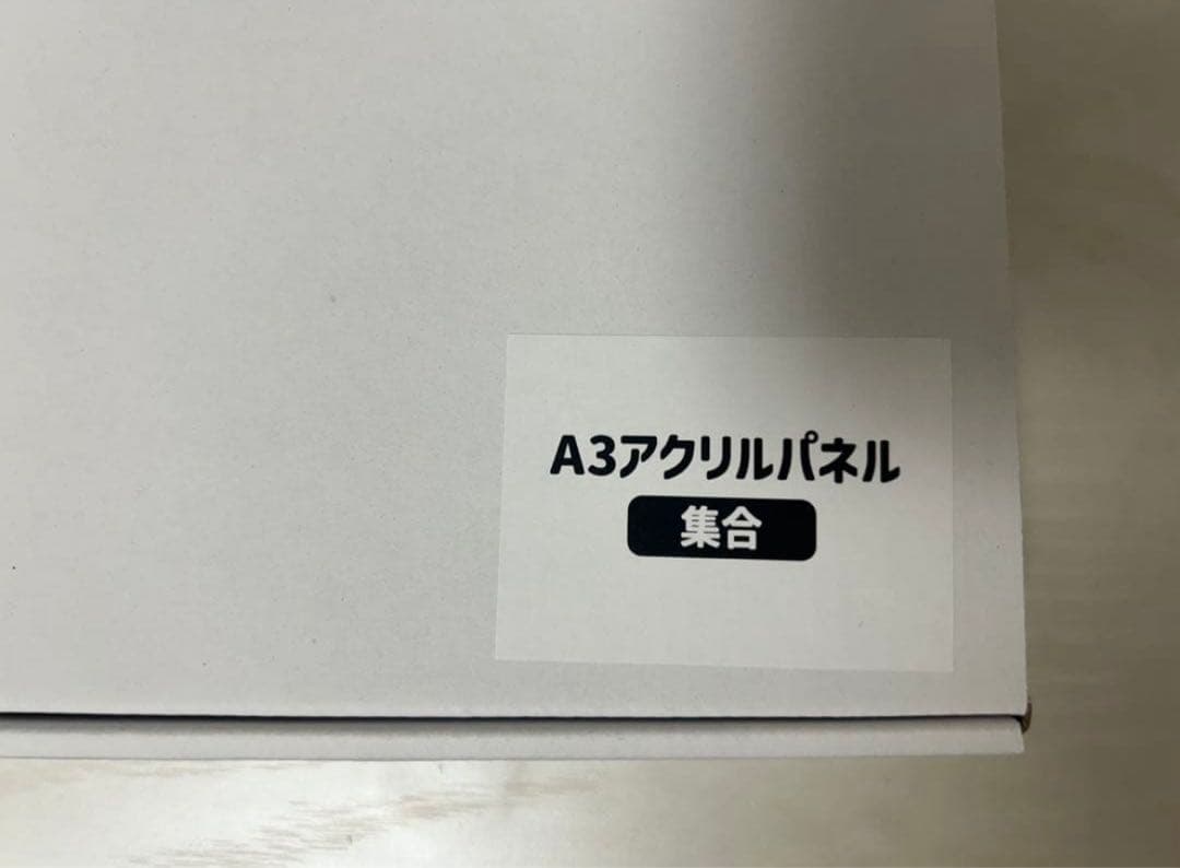 AMPTAK アンプタッくじ S賞 サイン入り A3 アクリルパネル
