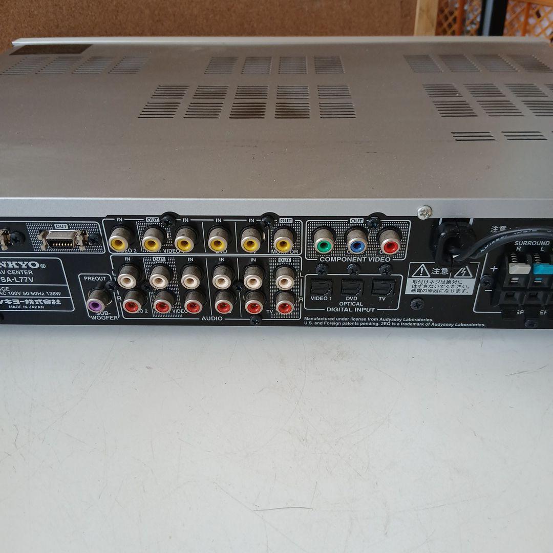ONKYO オンキョー SA-L77V AVセンターアンプ 動作良好です。
