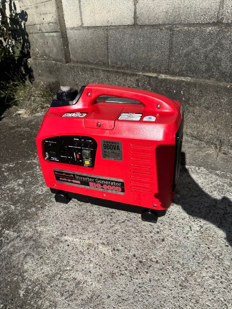 （動作確認済み）ナカトミ EIG-900D 900VA インバーターエンジンok