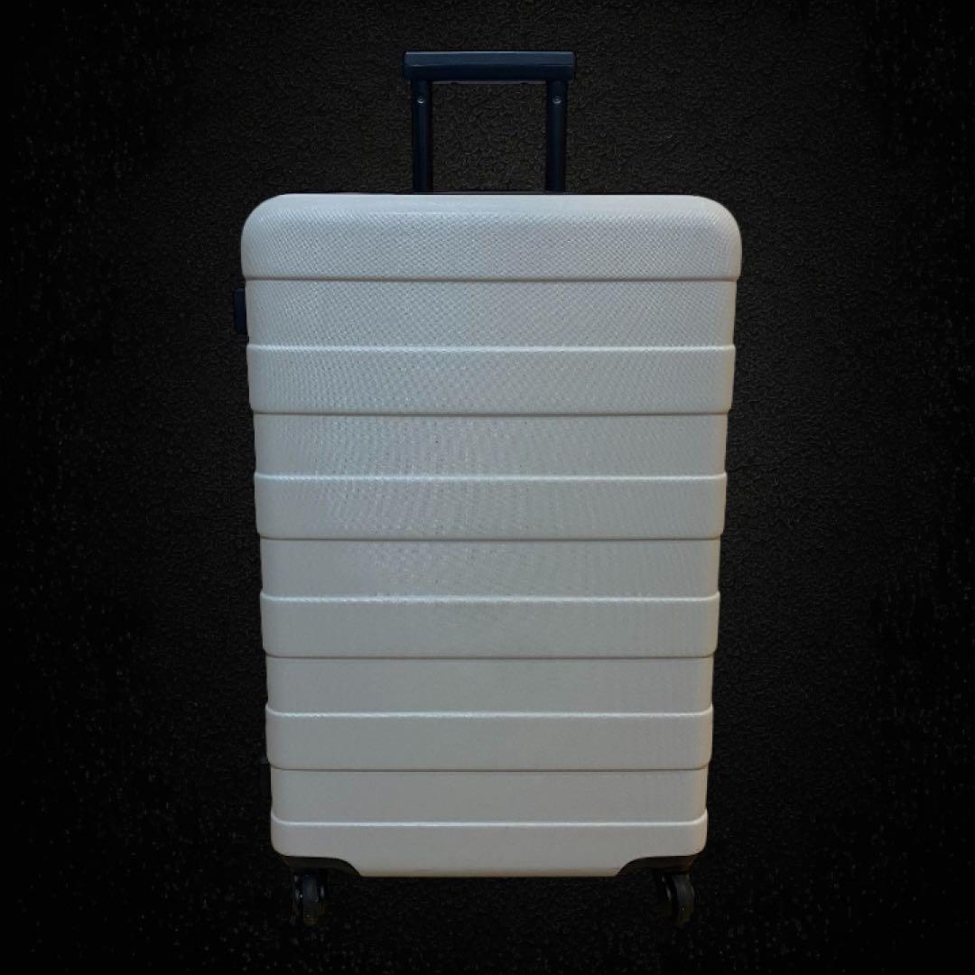 極美品✨MUJI バーを自由に調節できるハードキャリーケース 60L