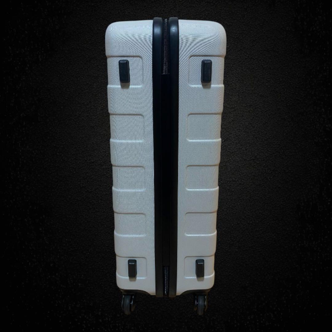 極美品✨MUJI バーを自由に調節できるハードキャリーケース 60L