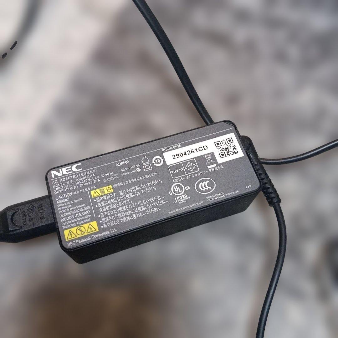 NECノートパソコン