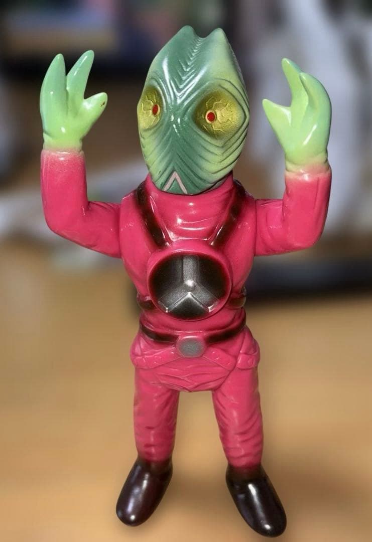 マーミット　ザンパ星人（緑）　ソフビ　ウルトラセブン
