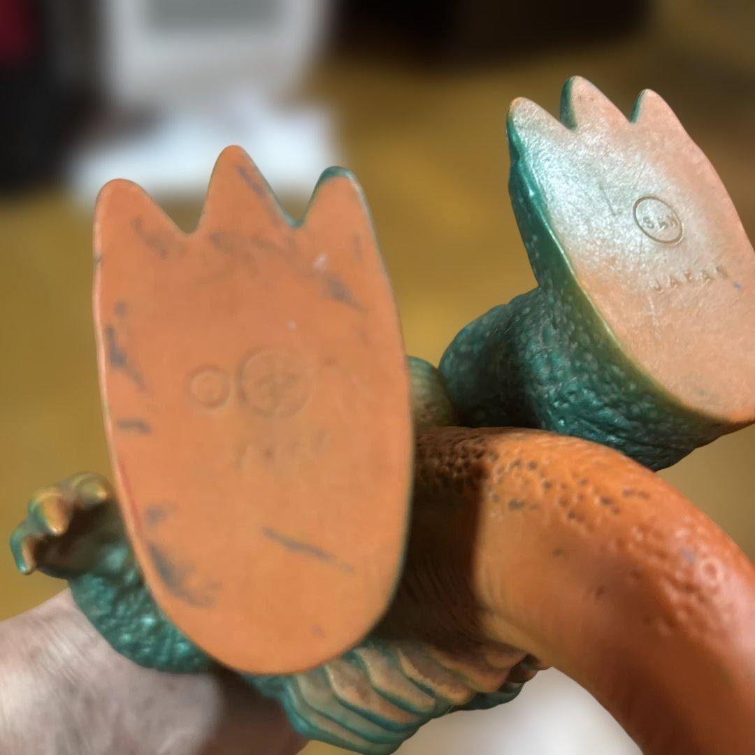 昭和レトロ マルサン バラゴン ソフビ 当時物