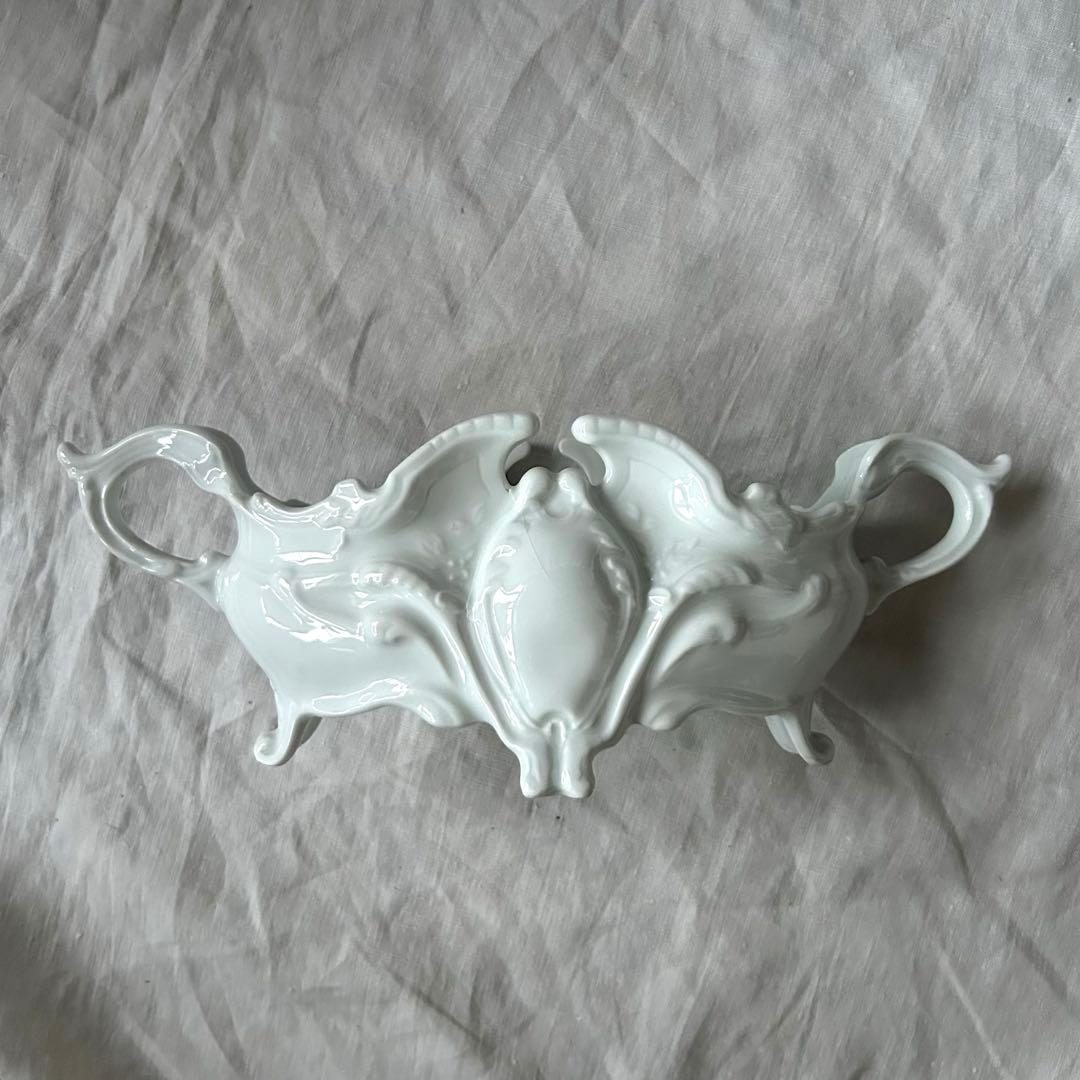 フランスアンティーク　LIMOGES リモージュ　ジャルディニエール　花器　花瓶