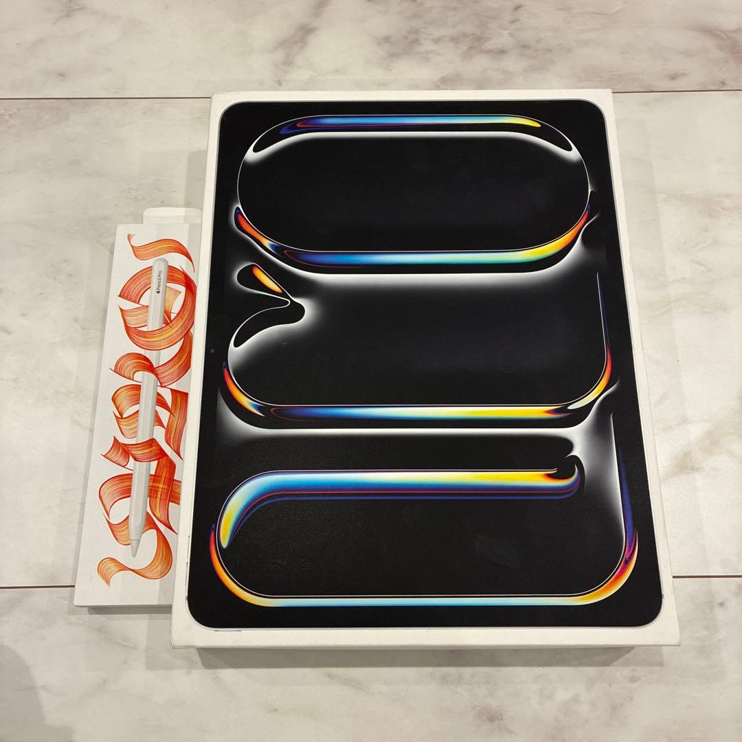 iPad Pro 13inch M4 512GB pencil カバー付き