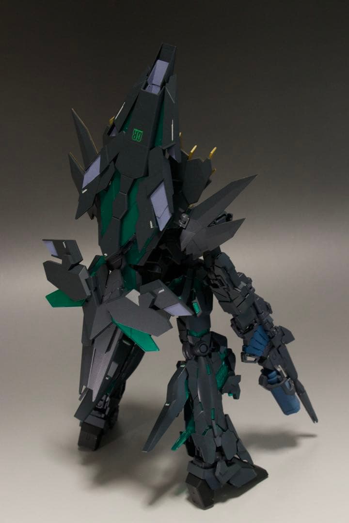 塗装＆改修品　MGバンシィ最終決戦仕様　パンプレ限定