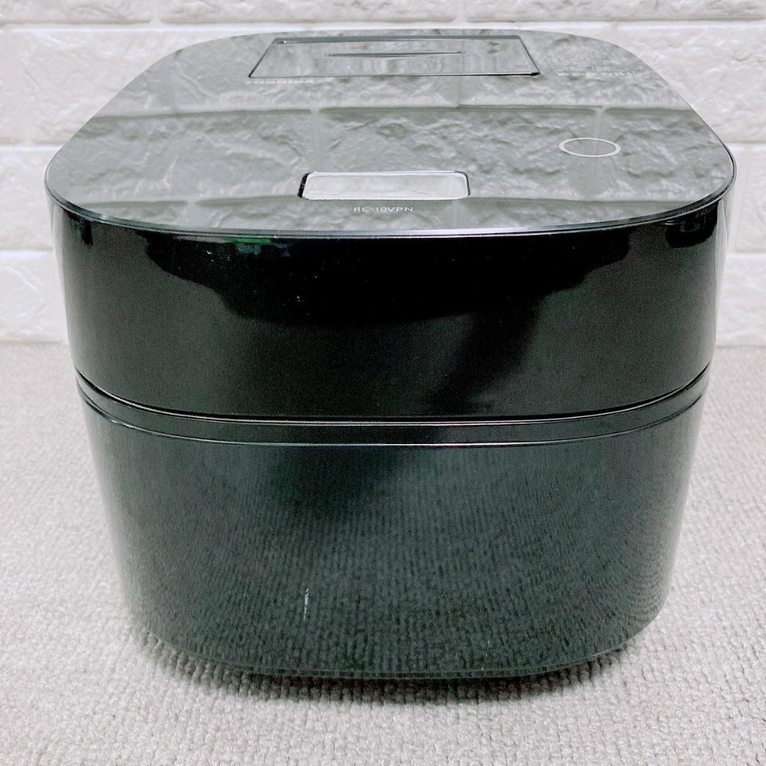 東芝 真空圧力IHジャー炊飯器 RC-10VPN ブラック