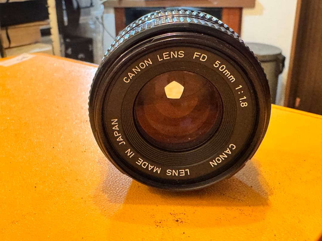 Canon A-1 + Canon lens FD50mm f1.8 レンズ