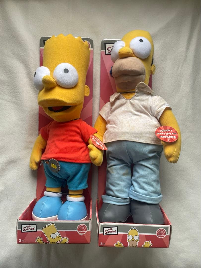 90s simpsons シンプソンズ　トーキング人形　インテリア