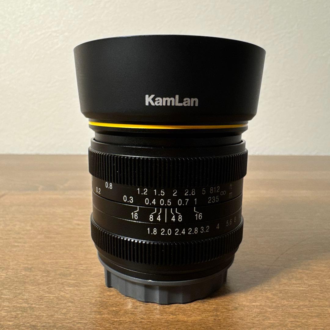 【美品】KamLan 21mm F1.8 SONY Eマウント用 単焦点 レンズ